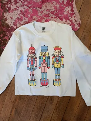 3 Pastel Nutcrackers Sweatshirt