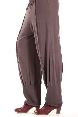 3245  Seamed Cuff Pant Unprinted Black
