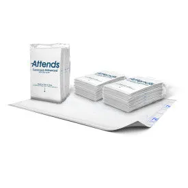 46937 - Attends Supersorb Advance Premium Underpads 30"x36" - 12 bags of 5