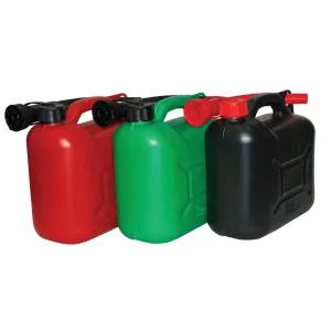 5 Litre Plastic Fuel Can and Flexible Spout