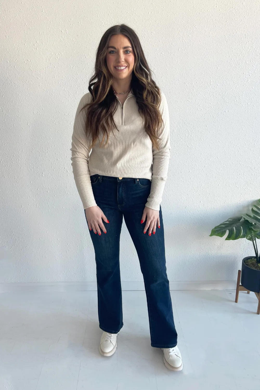 Ana High Rise Fab Ab Flare