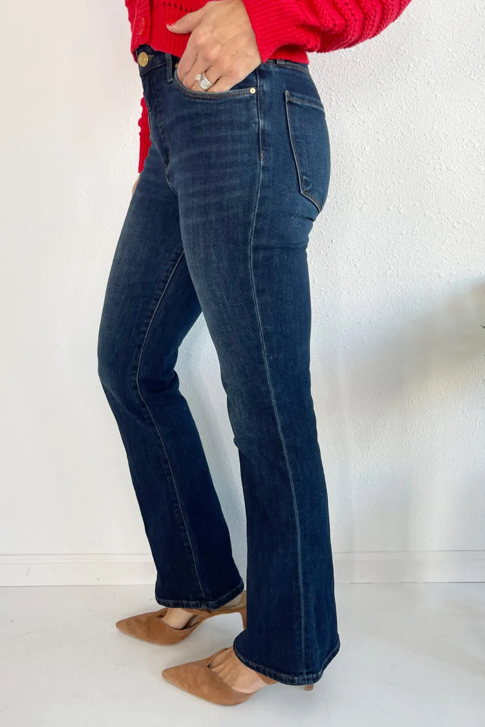 Ana High Rise Fab Ab Flare