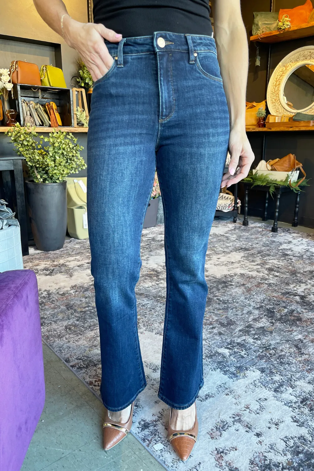Ana High Rise Fab Ab Flare
