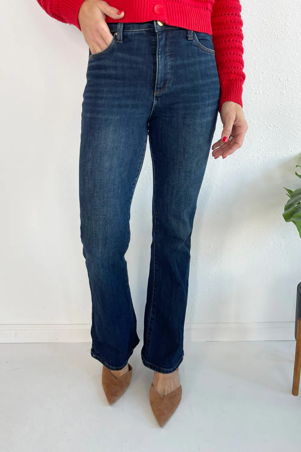 Ana High Rise Fab Ab Flare