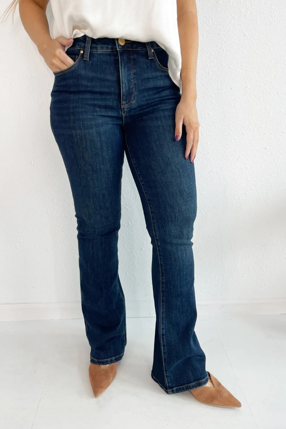 Ana High Rise Fab Ab Flare