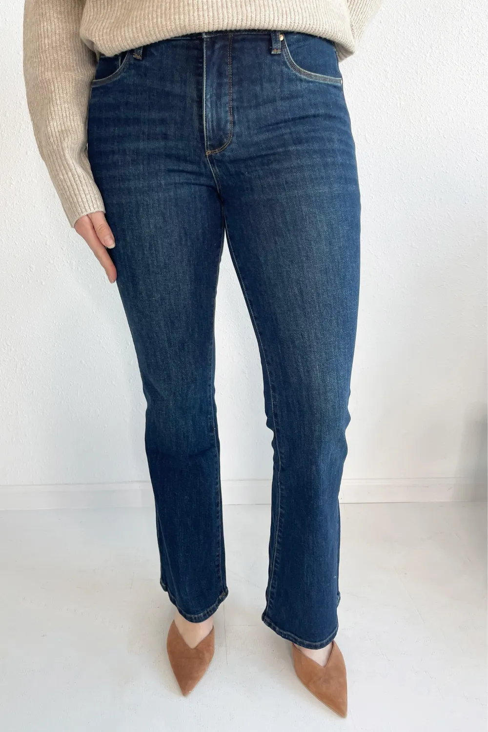 Ana High Rise Fab Ab Flare
