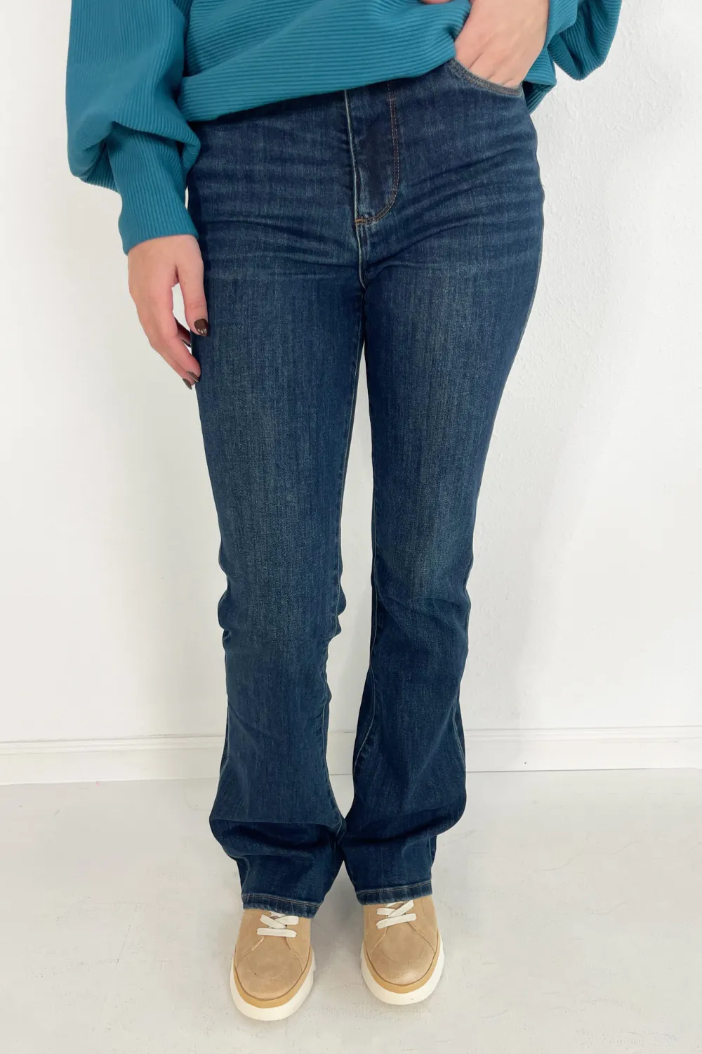 Ana High Rise Fab Ab Flare