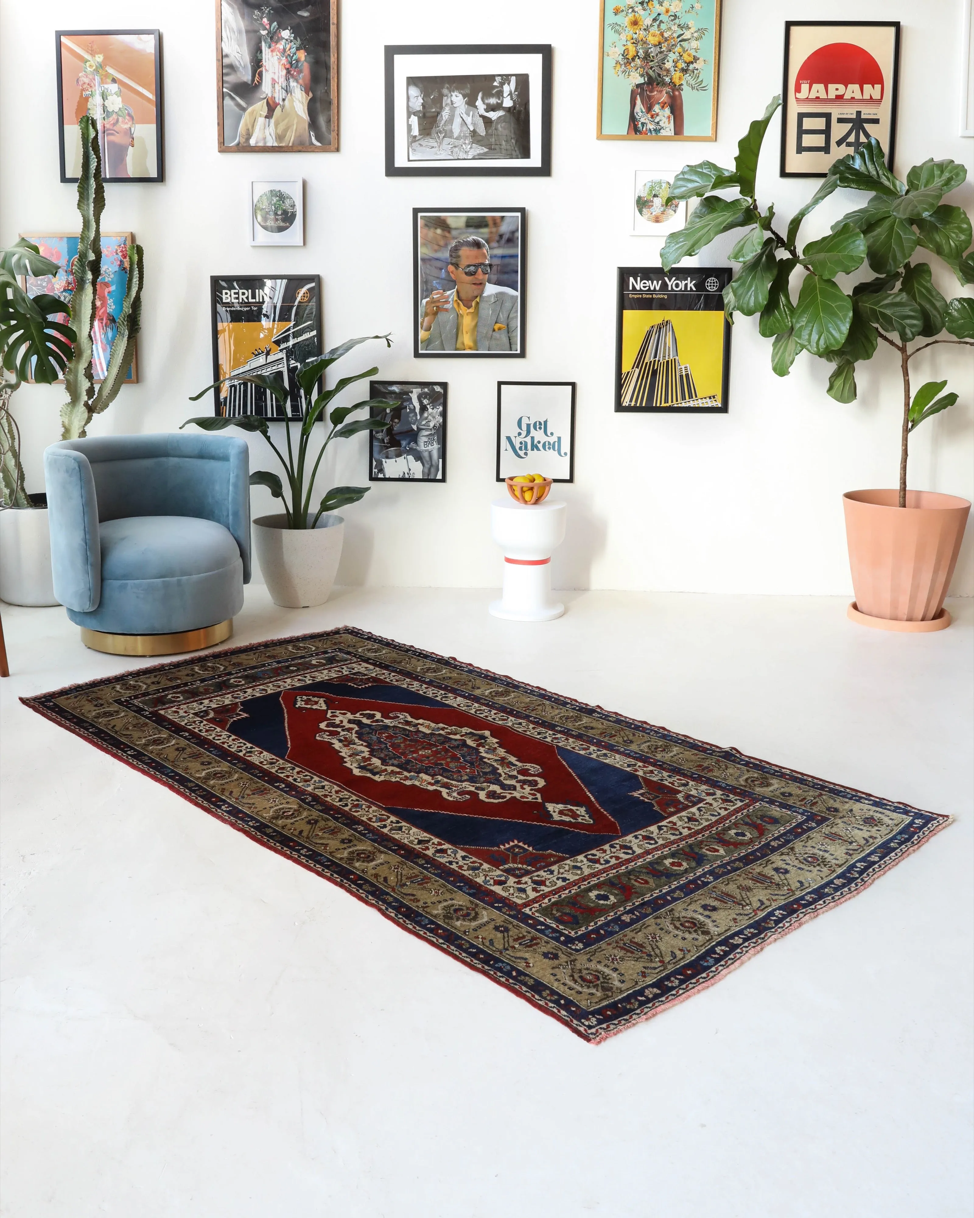 Antique Konya Taspinar Rug 4'3"x8’