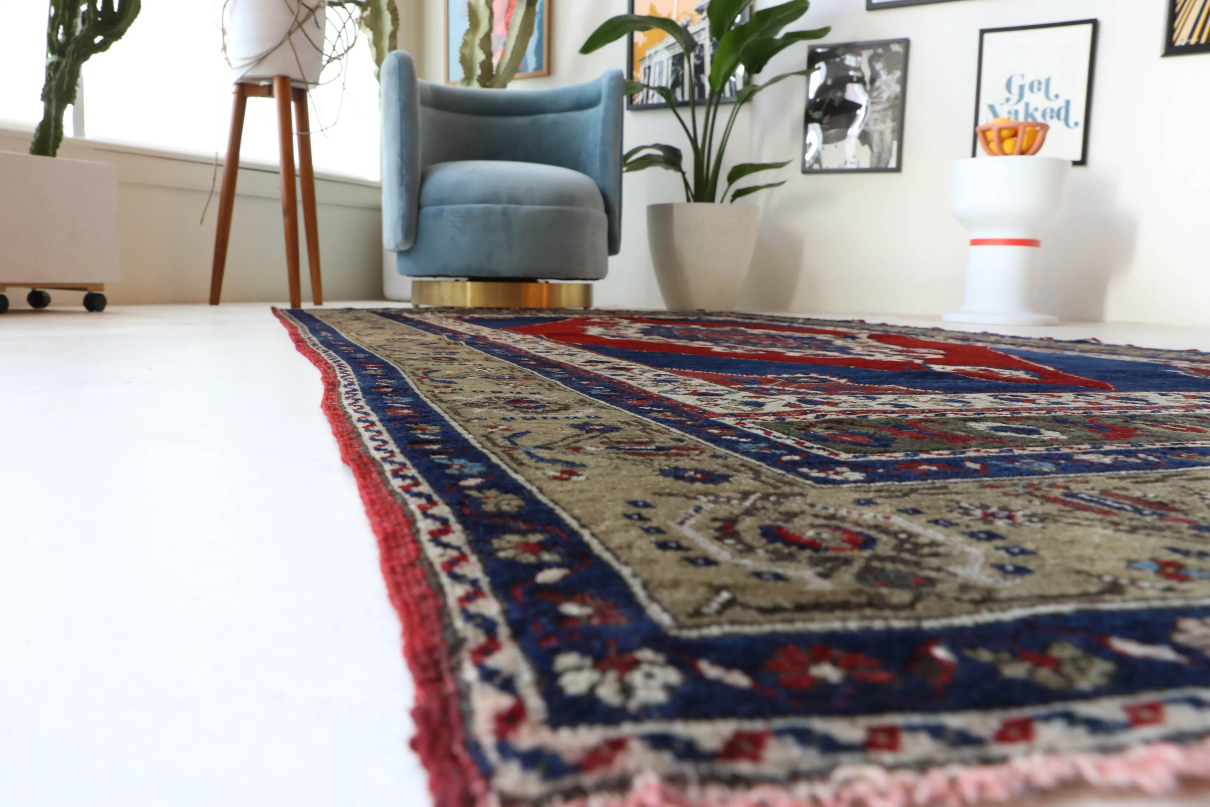Antique Konya Taspinar Rug 4'3"x8’
