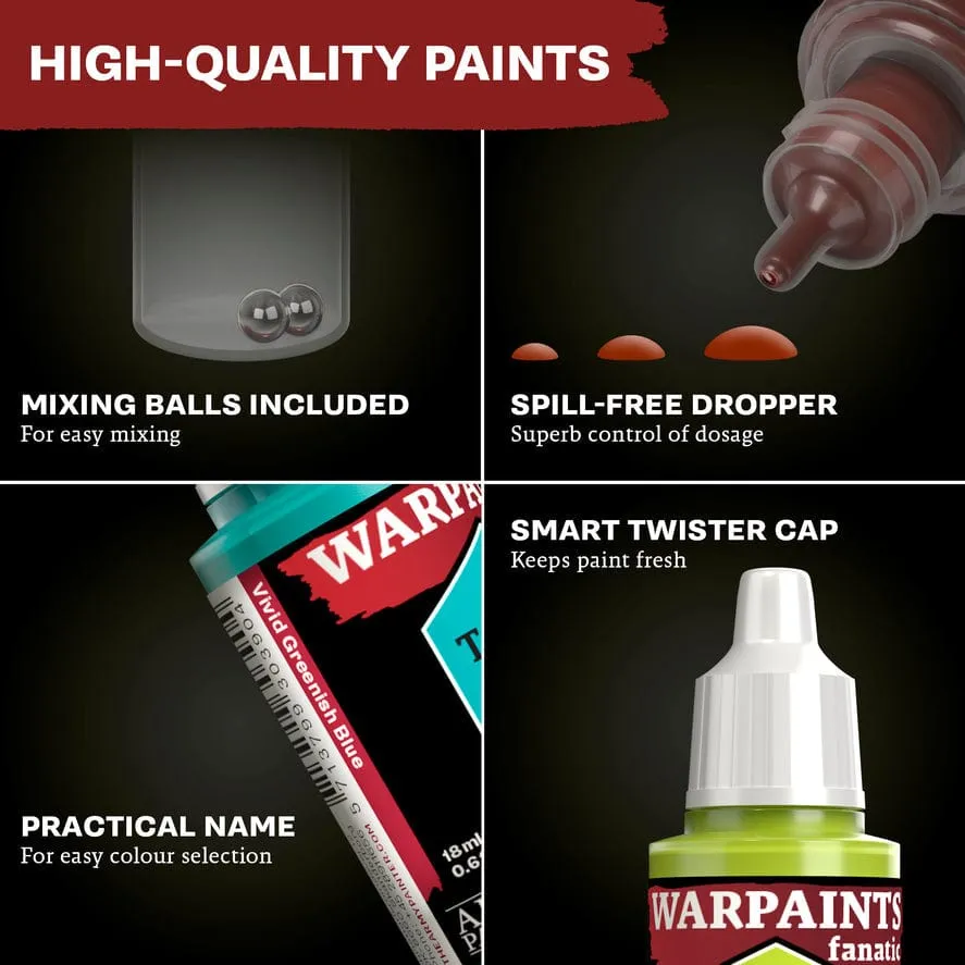 Army Painter Warpaints Fanatic 17ml - Matt Black