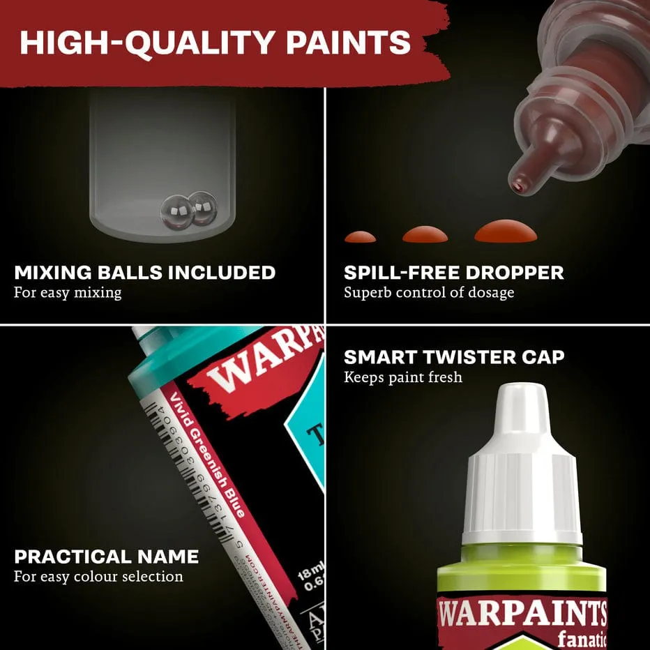 Army Painter Warpaints Fanatic 17ml - Temple Gate Teal