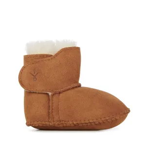 Baby Bootie - Chestnut||Bottillon de bébé - Châtaigne