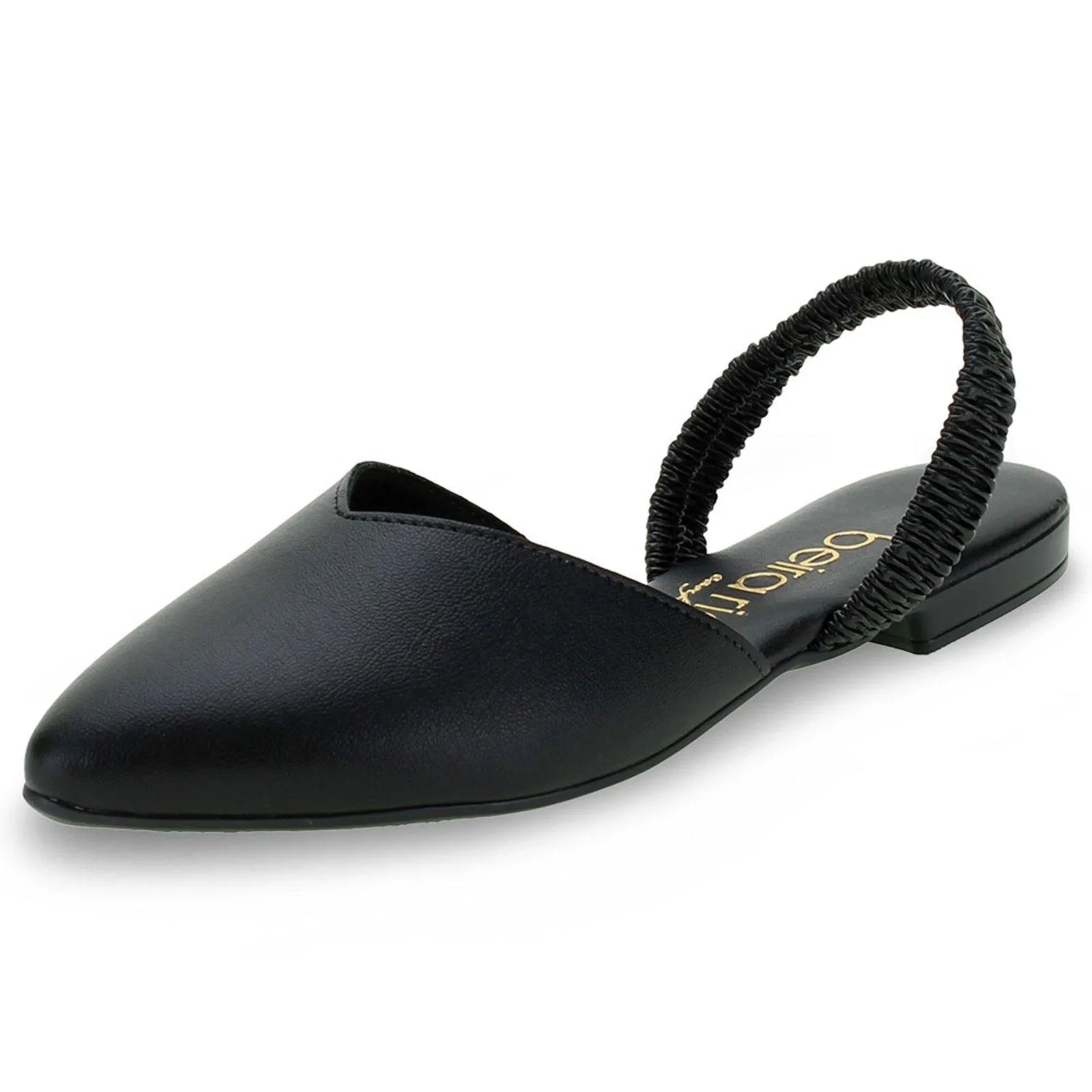 Beira Rio 4134-446 Slip-on Flat in Black