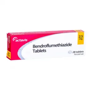 Bendroflumethiazide Tablet 2.5mg treat high blood pressure