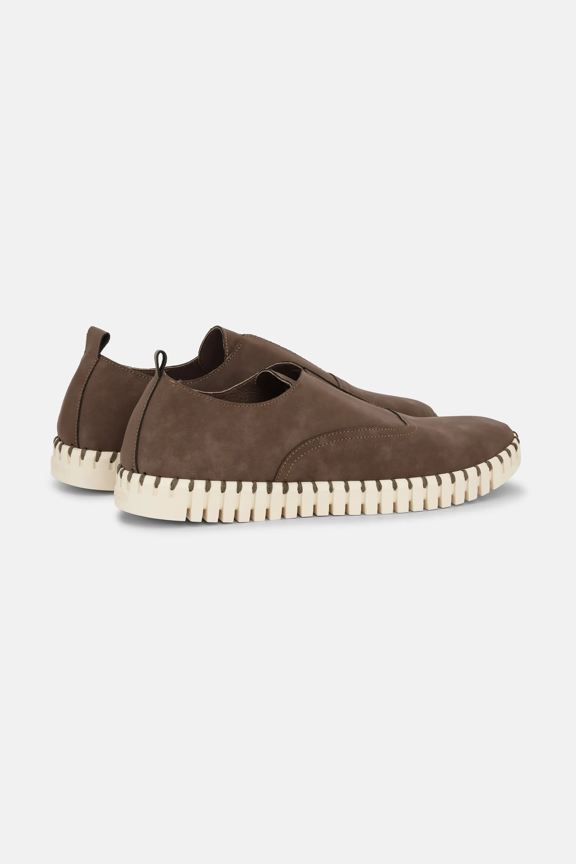 Bequeme Herrenschuhe - Brown Pearled Ivory
