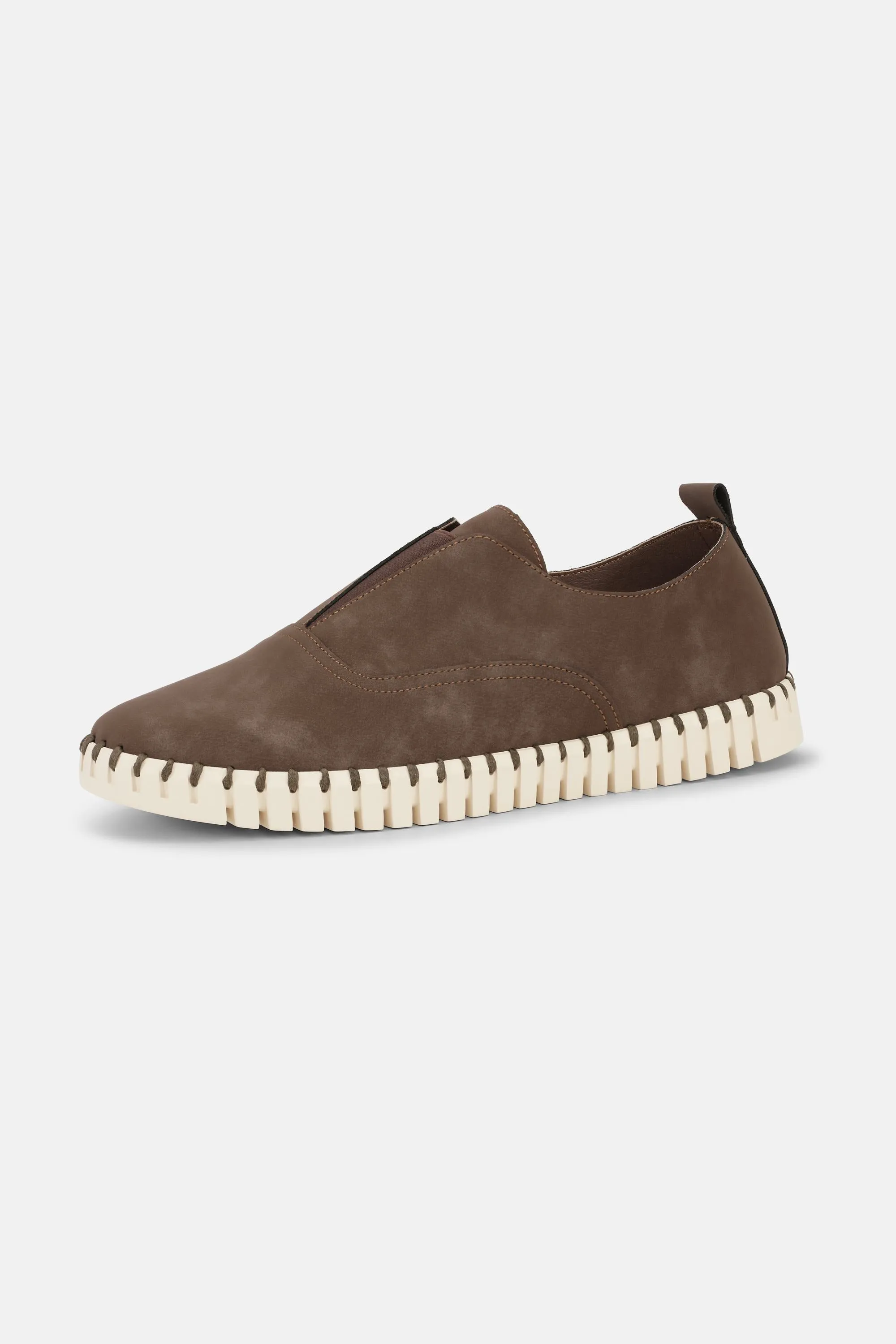 Bequeme Herrenschuhe - Brown Pearled Ivory