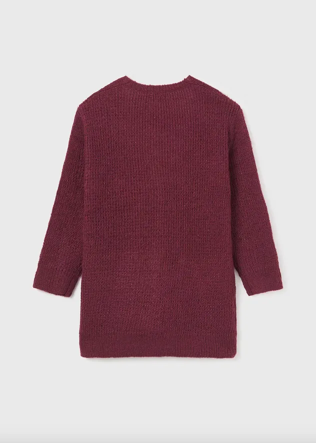 Berry Knit Cardigan