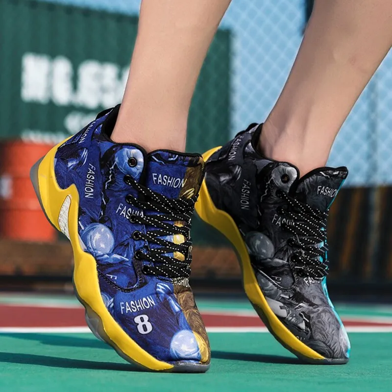 Best selling basketball shoes high help gym training boots ankle boots outdoor men's casual shoes sports shoes Zapatos Hombre