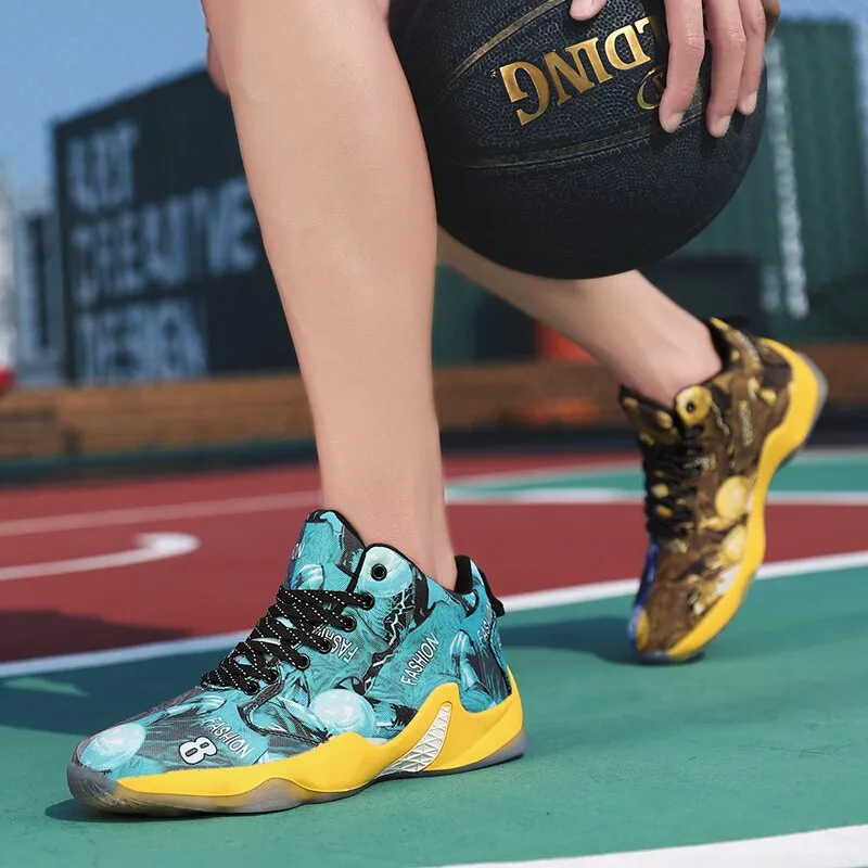Best selling basketball shoes high help gym training boots ankle boots outdoor men's casual shoes sports shoes Zapatos Hombre