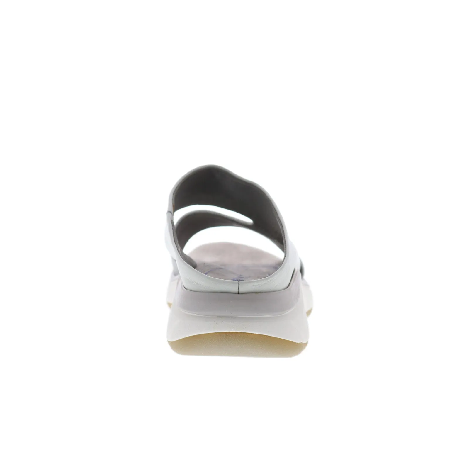 Bionica Airmont BI0018998 Womens White Leather Slip On Slides Sandals Shoes