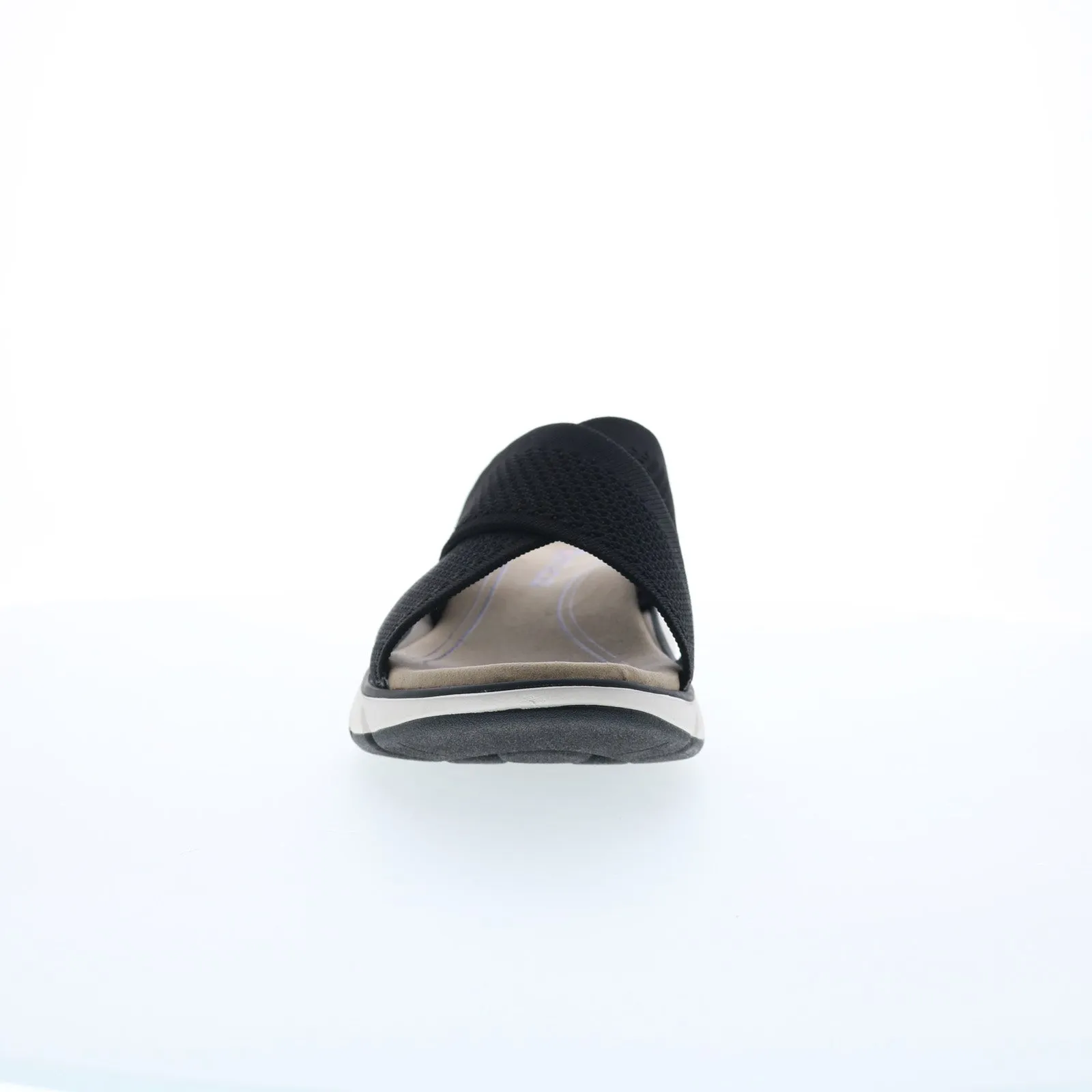 Bionica Avary BI0024401 Womens Black Mesh Slip On Slides Sandals Shoes
