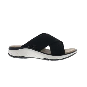 Bionica Avary BI0024401 Womens Black Mesh Slip On Slides Sandals Shoes
