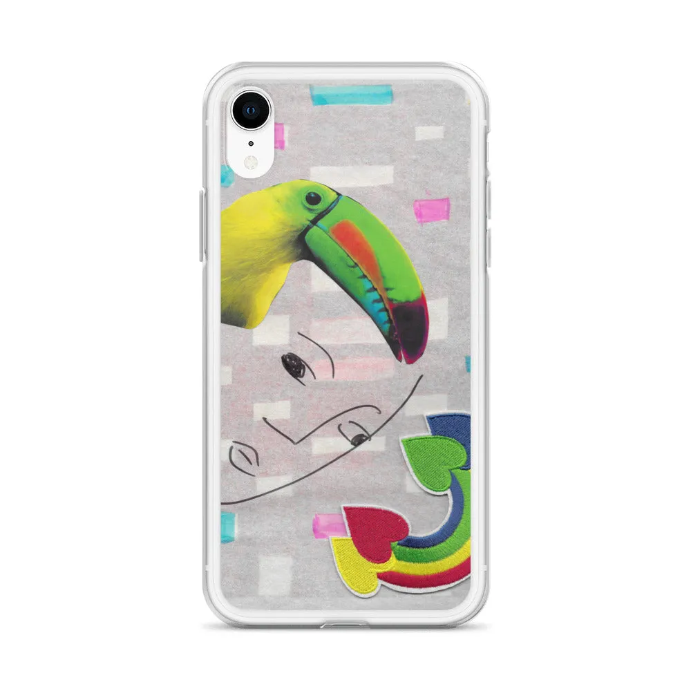 Bird Boy and Rainbow - iPhone Case