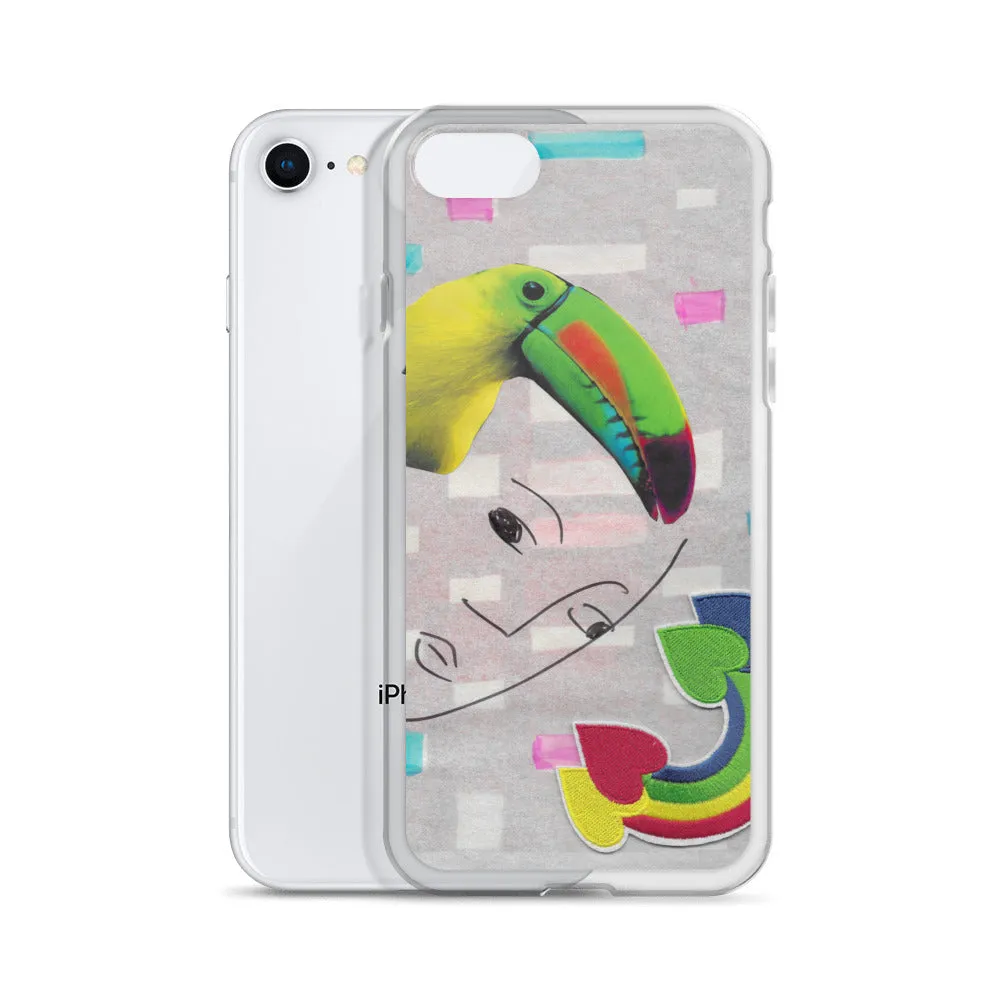 Bird Boy and Rainbow - iPhone Case