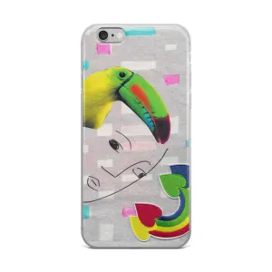 Bird Boy and Rainbow - iPhone Case