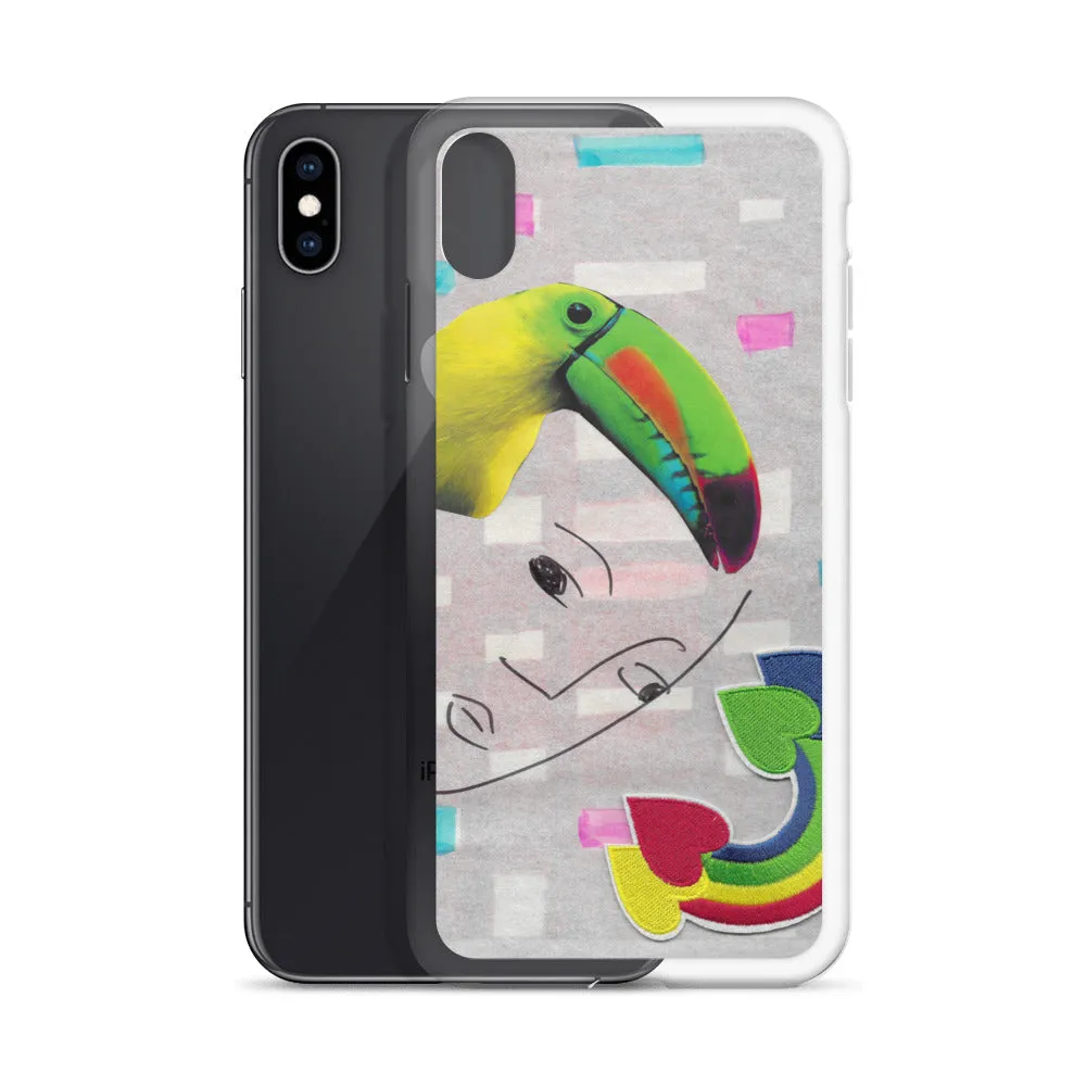 Bird Boy and Rainbow - iPhone Case