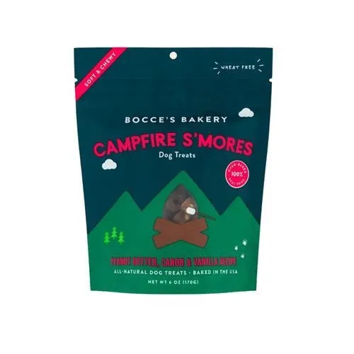 Bocce's Bakery Dog Soft & Chewy Campfire S'mores 6oz