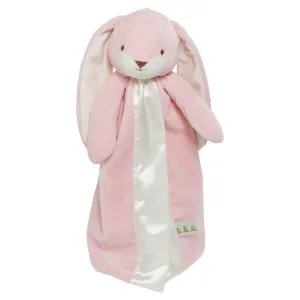 Bunnies By the Bay Nibble Buddy Blanket, Pink