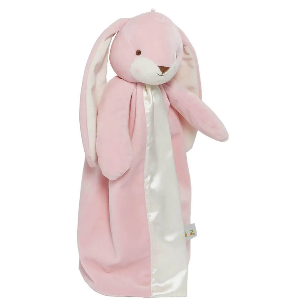 Bunnies By the Bay Nibble Buddy Blanket, Pink