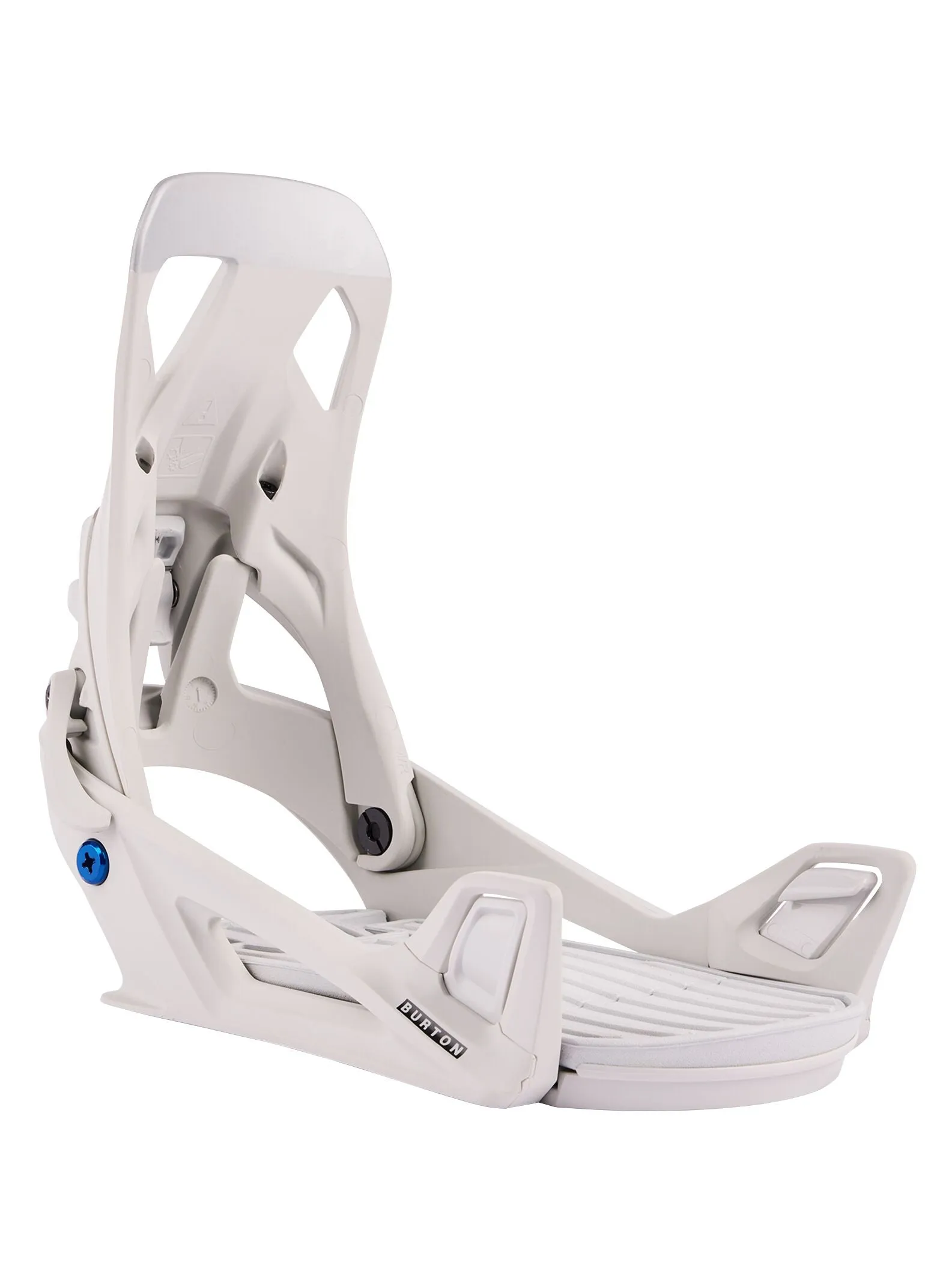 Burton Step On Mens Snowboard Bindings Grey Cloud