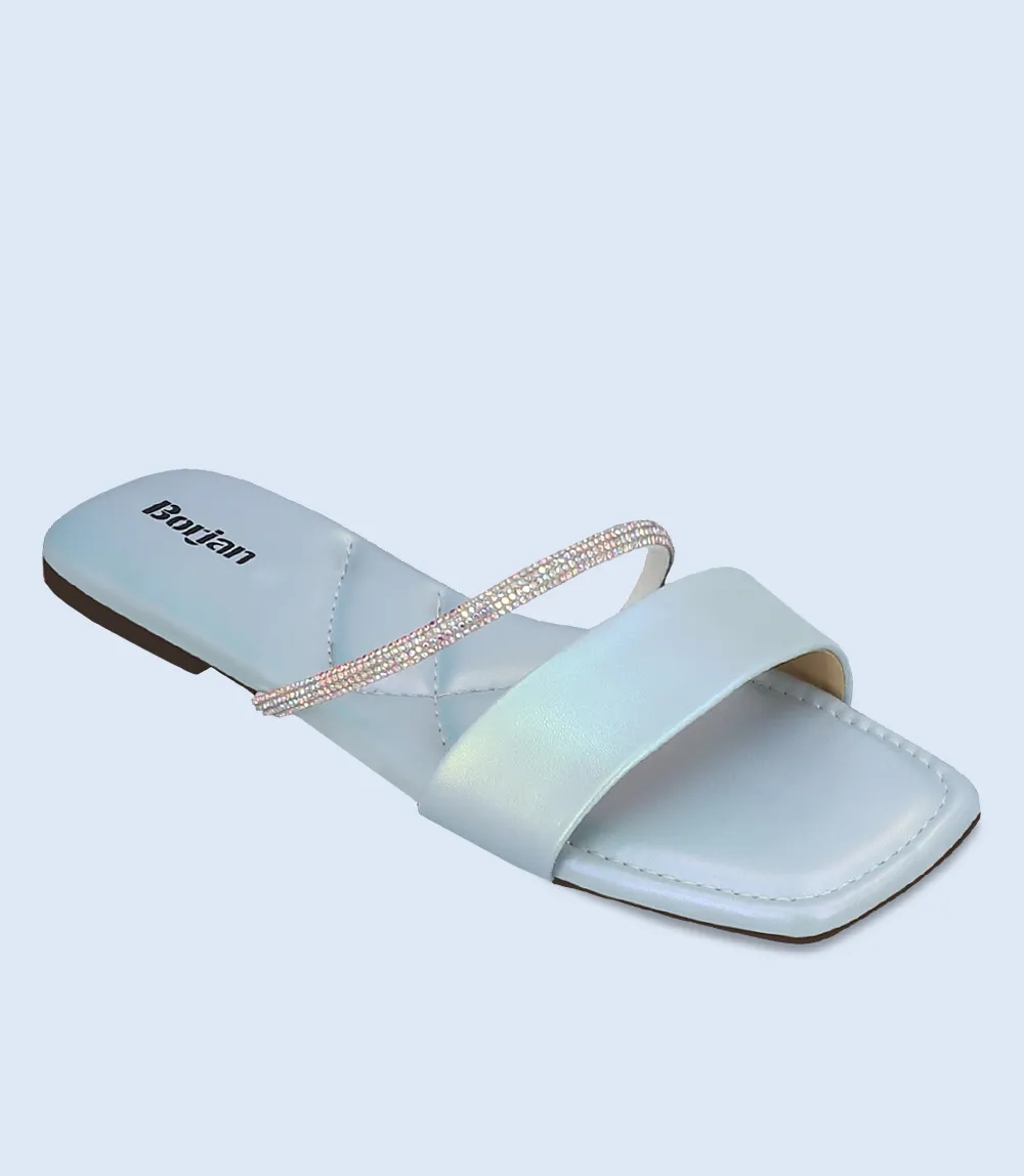 BW10003-LIGHT BLUE-Women Slipper