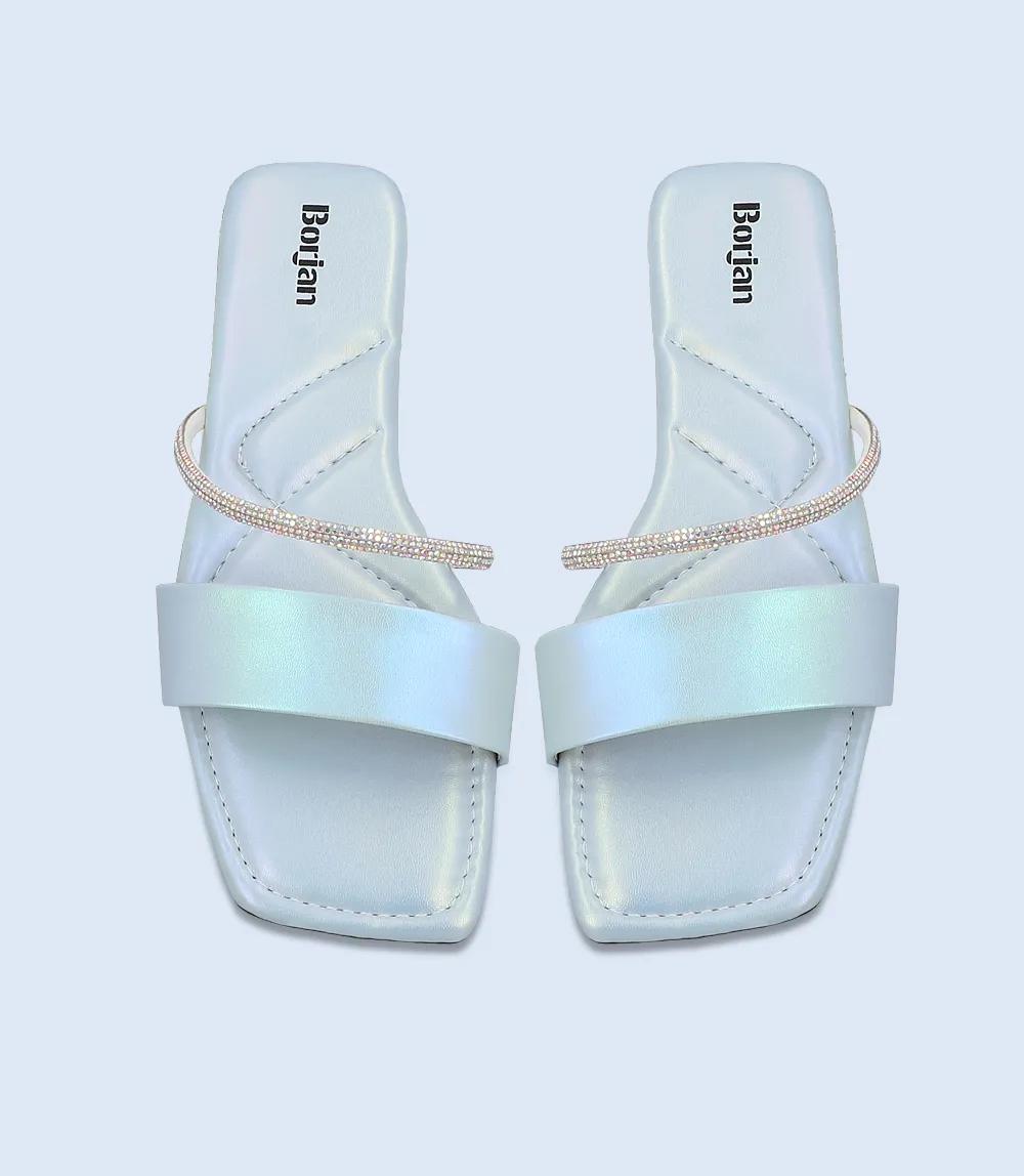 BW10003-LIGHT BLUE-Women Slipper