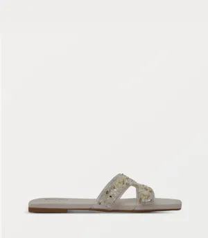 BW10437-CREAM-Women Slipper