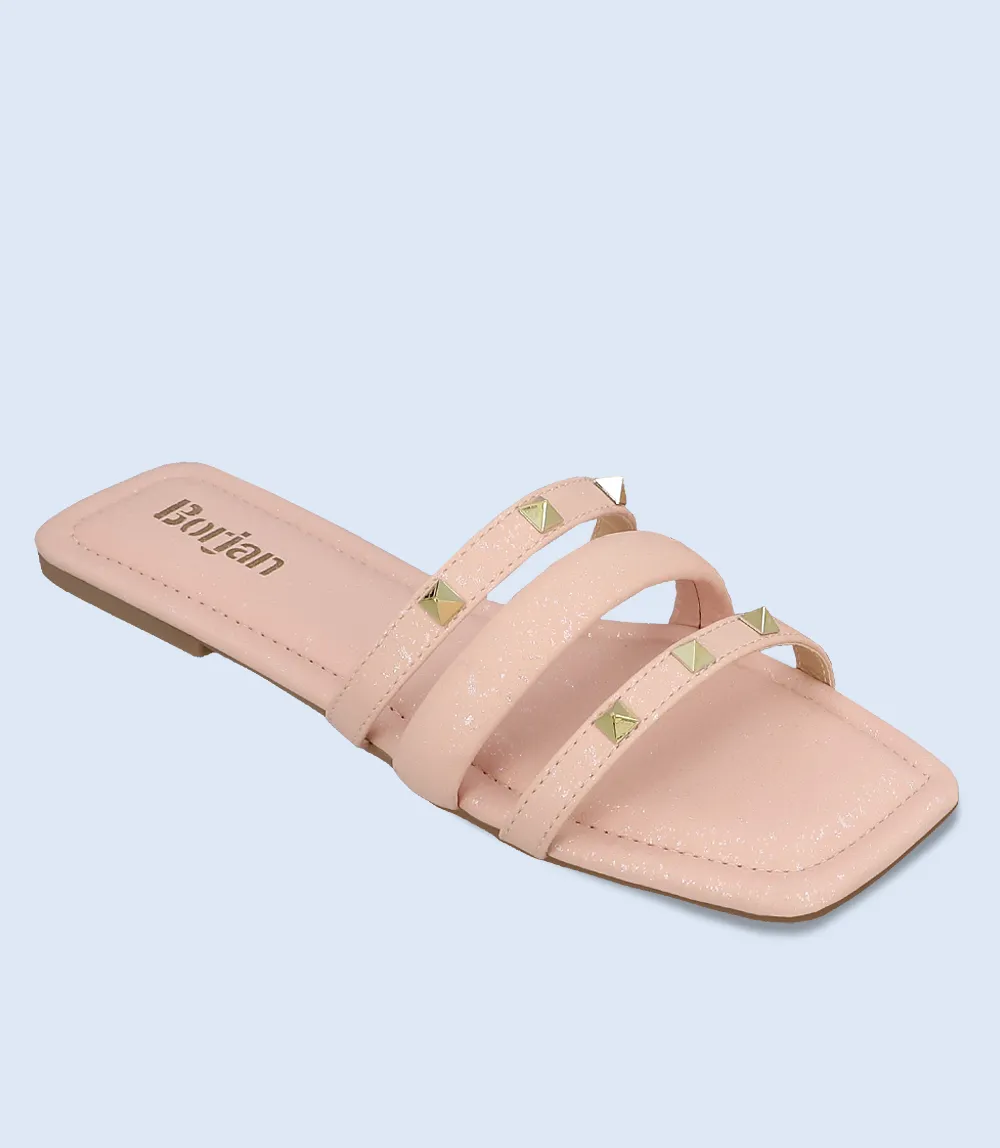 BW6623-PINK-Women Slipper