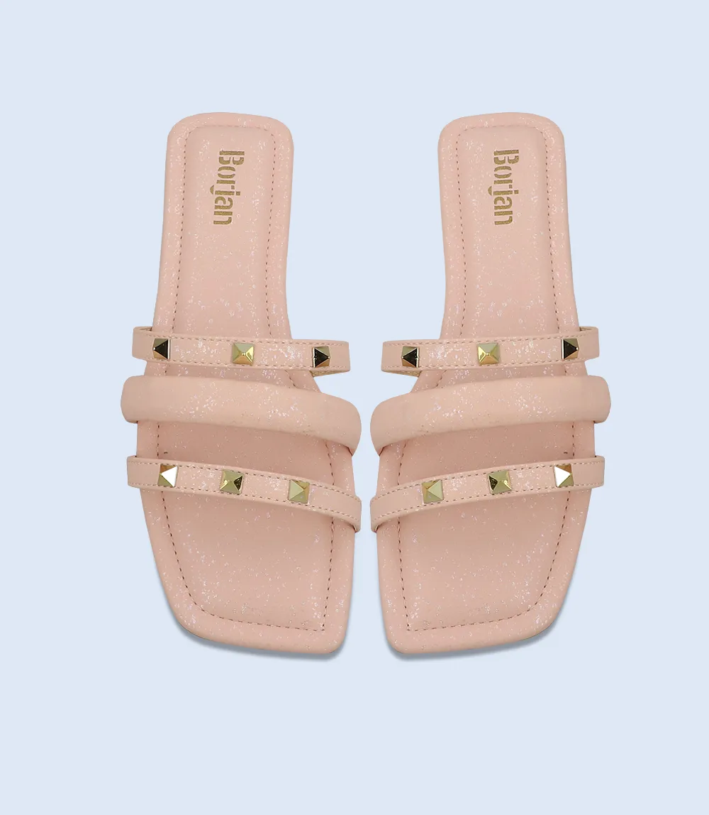BW6623-PINK-Women Slipper
