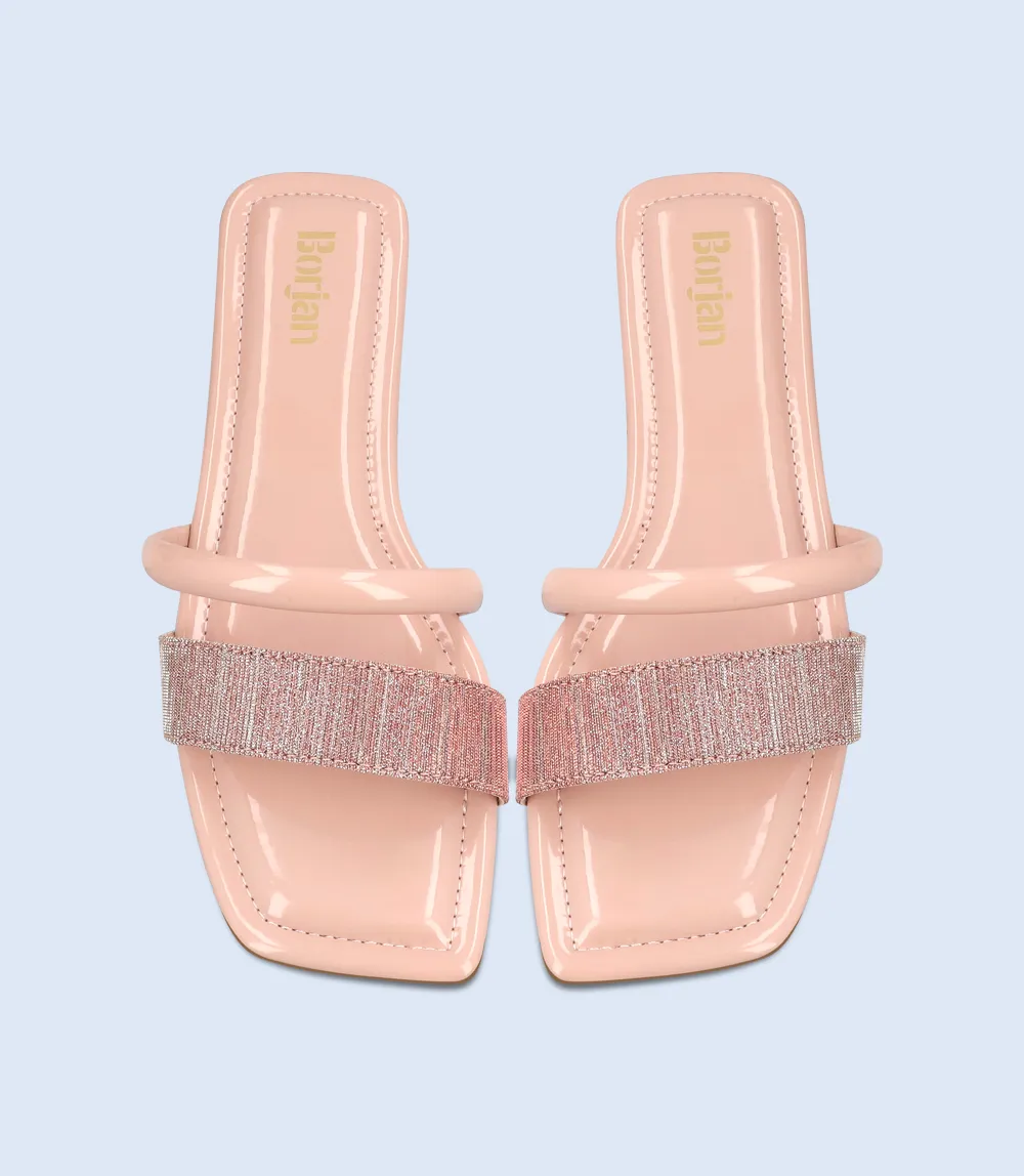 BW6627-PINK-Women Slipper
