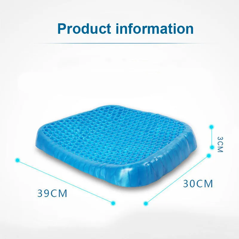 Cojín de Asiento en Gel Ultra-Flexible