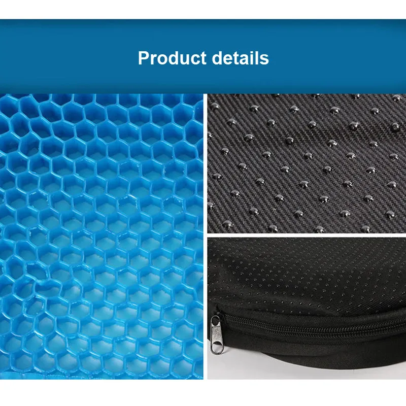 Cojín de Asiento en Gel Ultra-Flexible