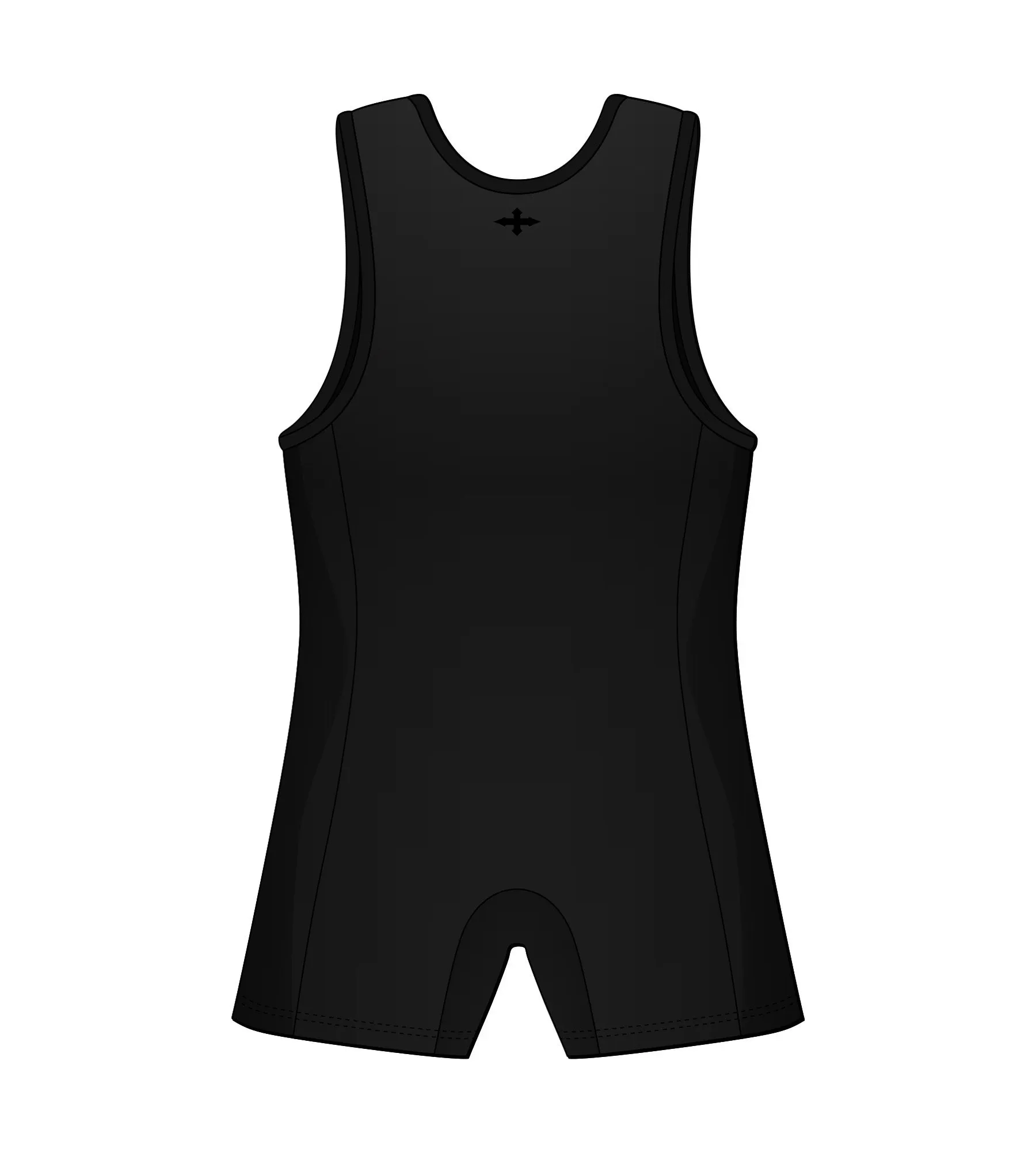 Conquer Men's Powerlifting Singlet - Blackout