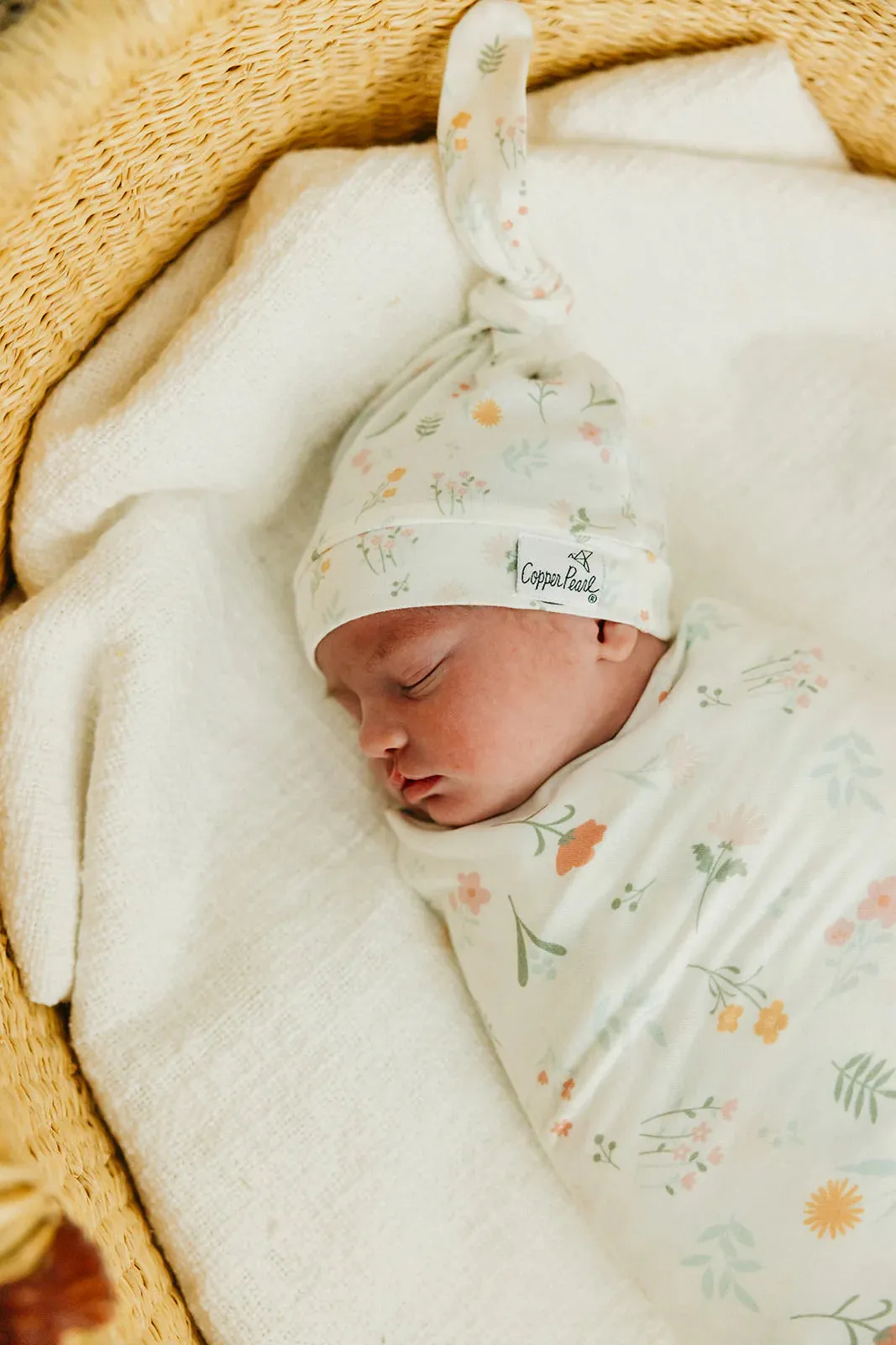 Copper Pearl - Top Knot Hat - Mabel