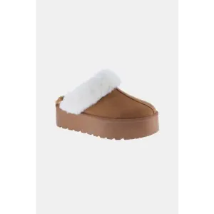 Cozy Chic Fur Trim Snow Slippers for Ultimate Winter Comfort