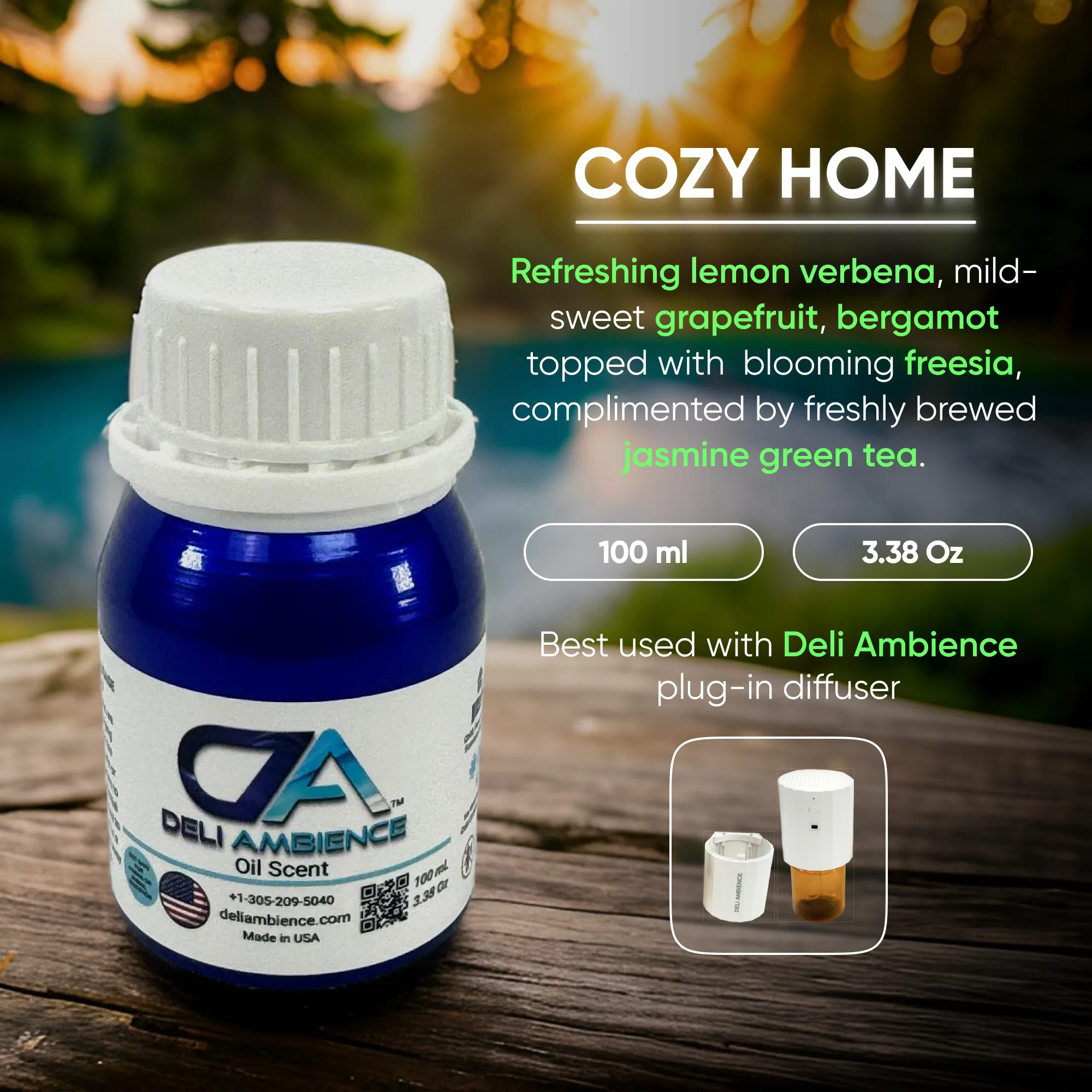 Deli Ambience "DA Cozy Home" Oil Scent 100 ML