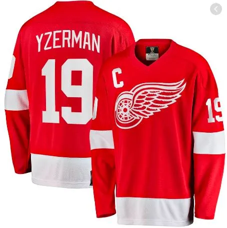 Detroit Red Wings Heritage Jersey - Yzerman