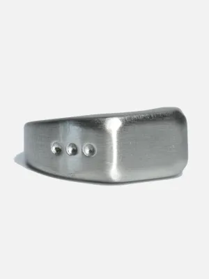 Dotted Signet Ring