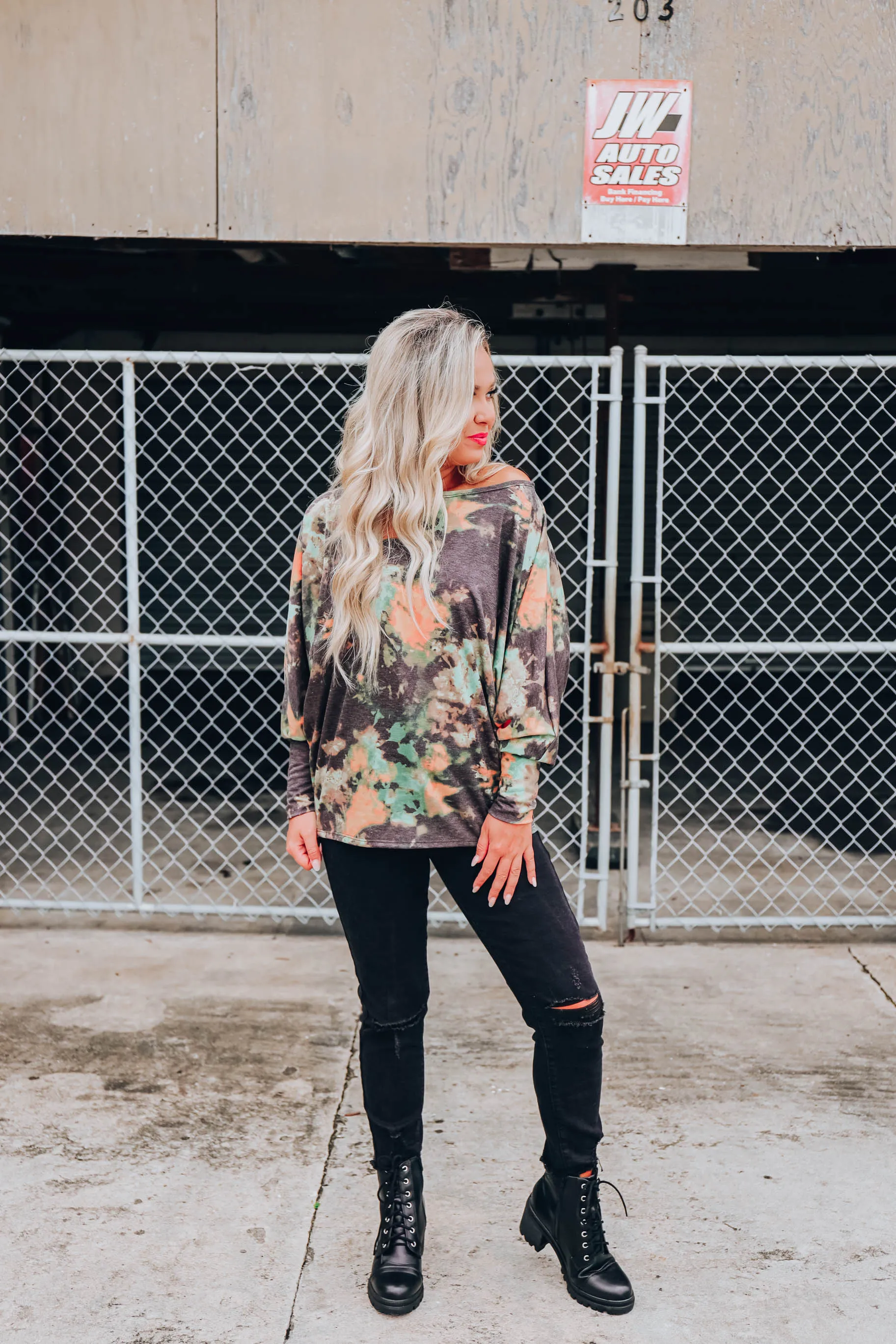 Early Fall Dolman Top