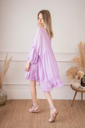 Easy Breezy Lila - Jurk
